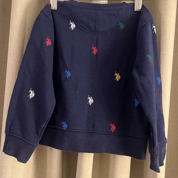 U.S. Polo Assn. Kids Sweatshirt with Multicolor Embroidery, size 3T - Picture 4 of 4